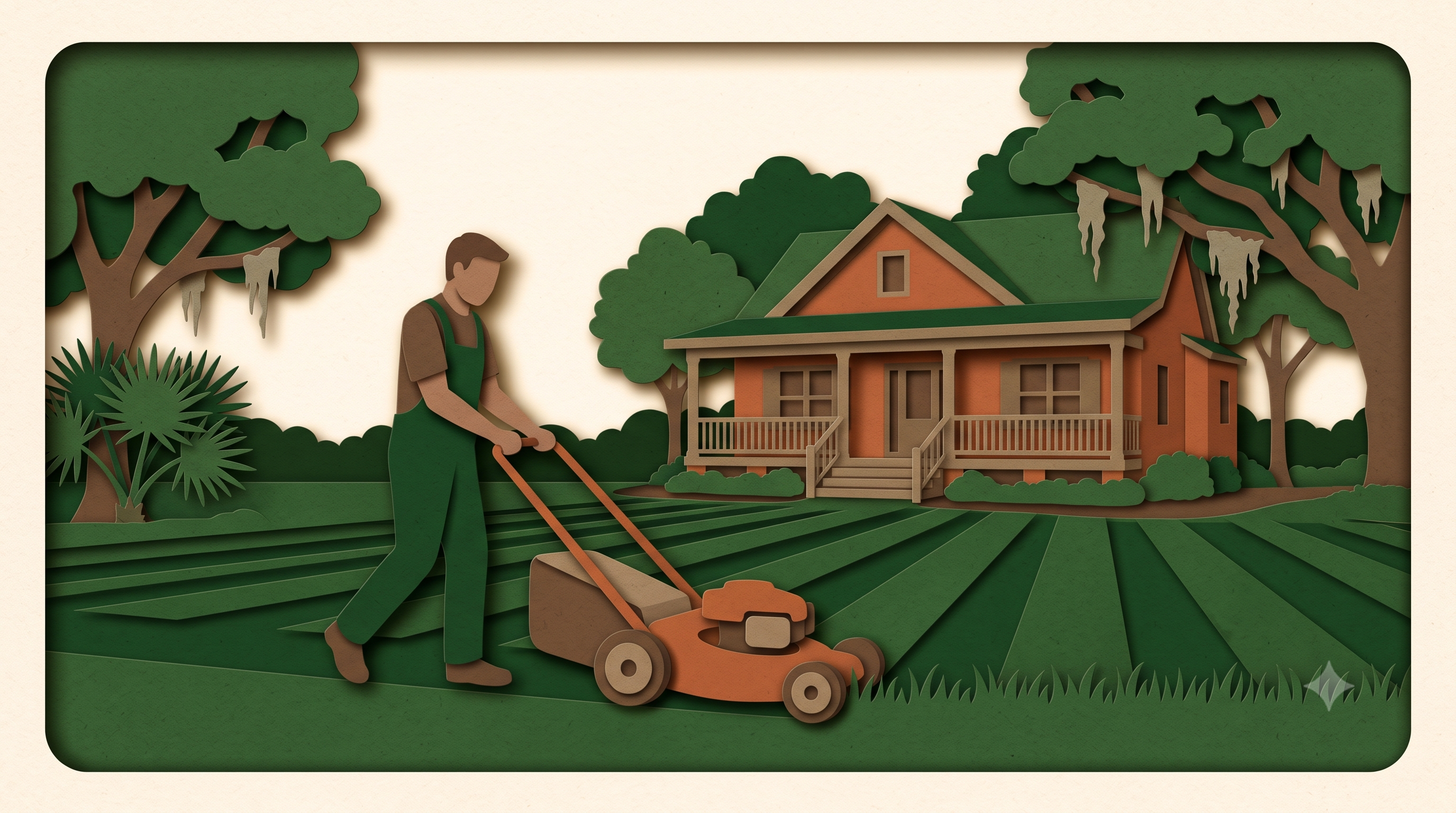 Professional lawn mowing service in Johns Island SC